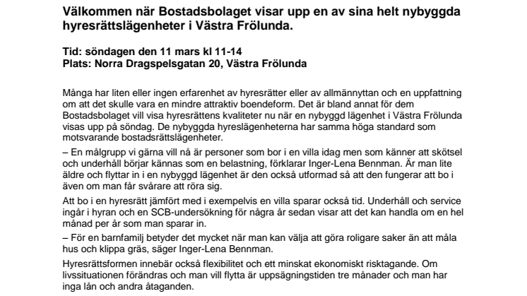 Räkna med hyresrätten – den flexibla boendeformen