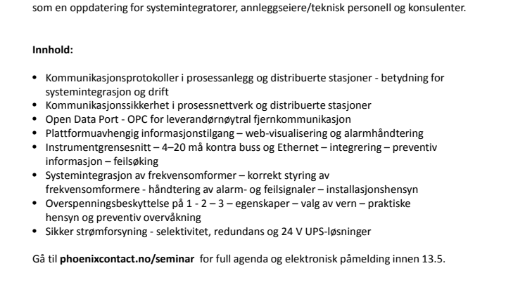 Fagdag 19.05.2015 : Vann og avløp – driftssikkerhet i fokus, Oslo