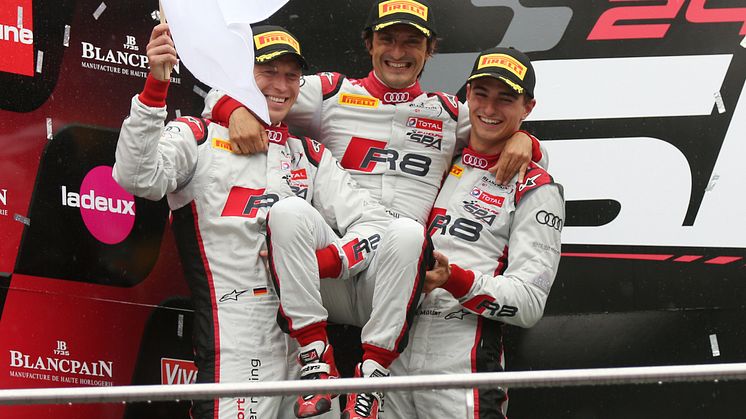 24h Spa 20105 - Frank Stippler (D), Stéphane Ortelli (MC), Nico Müller (CH)
