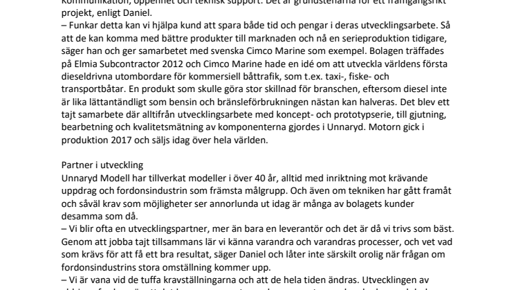 Prototyper i världsklass med skarpt know-how