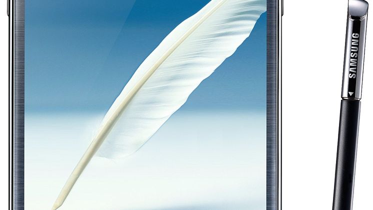 Nu finns Galaxy Note II 4G hos 3 - Efterträdaren till succémobilen Galaxy Note