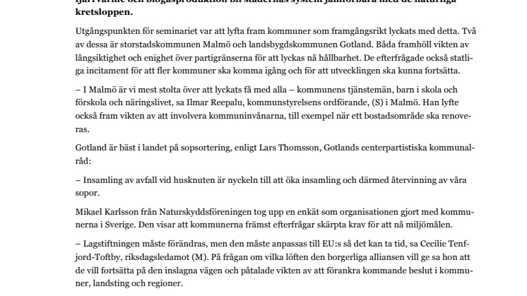 Smart användning av energiresurser sparar både pengar och miljö
