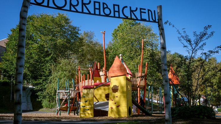 Uppskattad invigning av aktivitetsparken Biorkabacken!