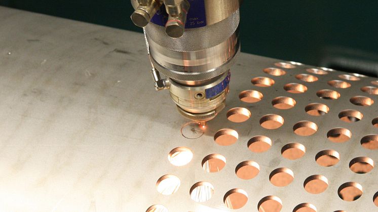 Laserskärning hos Weland