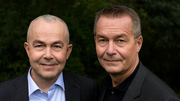 Christer och Roger Wikström. Foto: Tobias Regell
