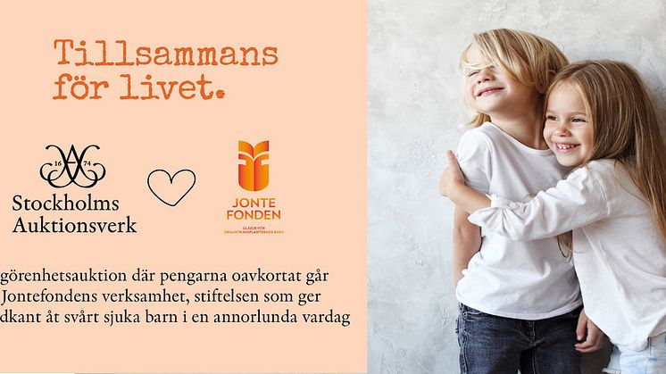 ”Tillsammans för livet” – Jontefonden bakom ny, stor satsning för organtransplanterade barn- och ungdomar