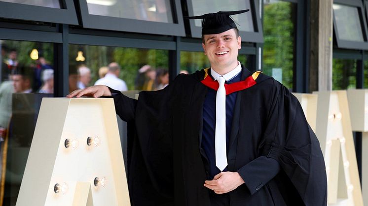 Northumbria University Mathematics graduate Jack Clare
