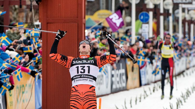 Petter Eliassen, Norge, vann Vasaloppet 2015