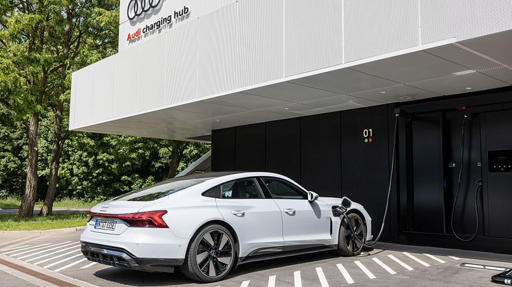 Audi charging hub i Nürnberg