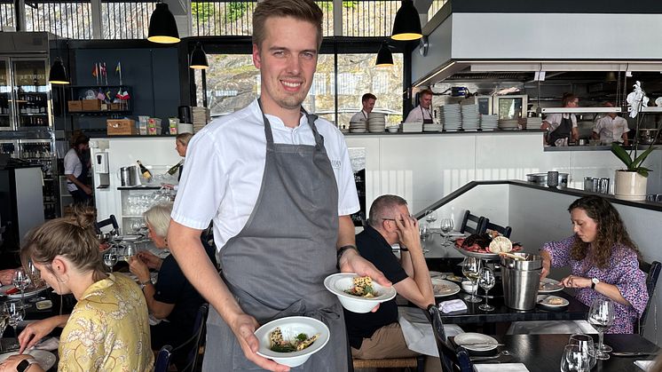 Tørrfisk på restaurant Solsiden
