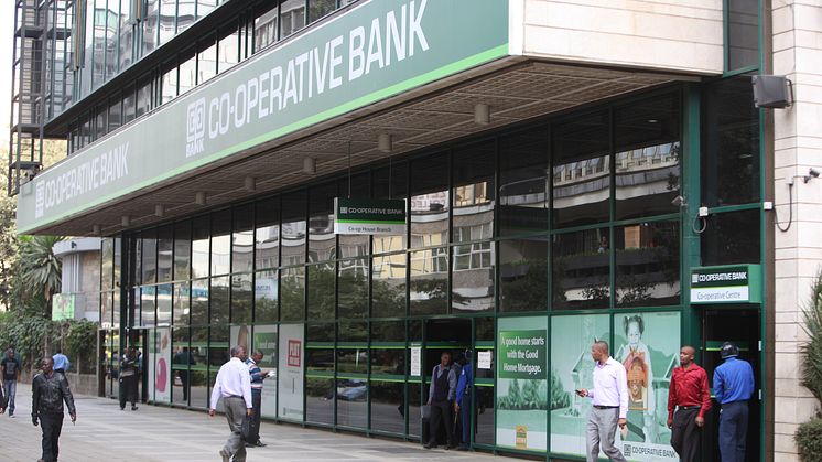 Svensk finansiering till Co-operative Bank of Kenya skapar tillväxt i den privata sektorn