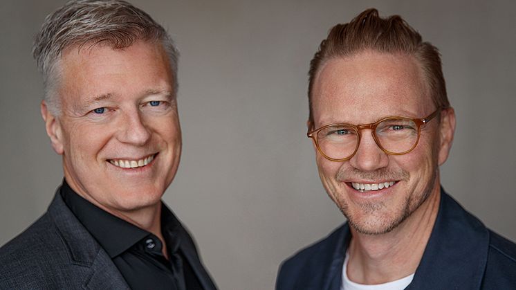 Peter Mellin, vd Sodexo AB och Jens Dolk, medgrundare och vd, K-märkt