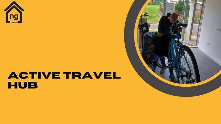 'Wheel' on down to ng homes' Active Travel Hub