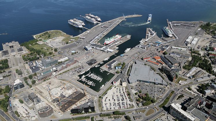 Der Hafen von Tallinn