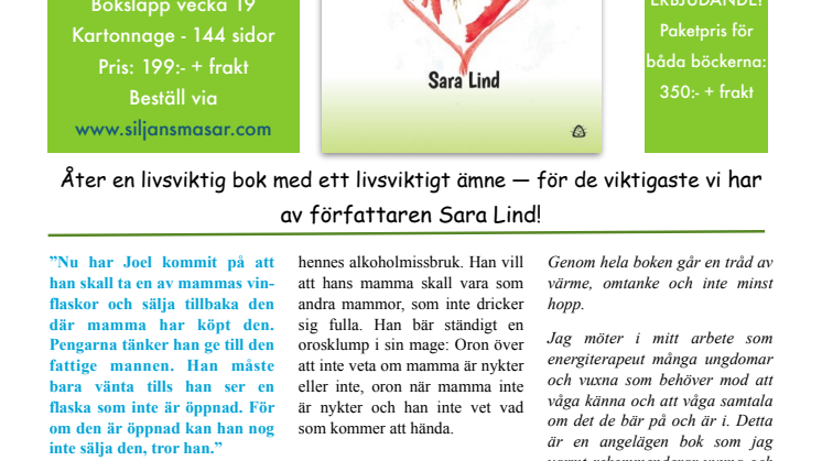 BOKSLÄPP: NÄR MAMMA HAR DRUCKIT VIN LAGAR HON INTE MAT