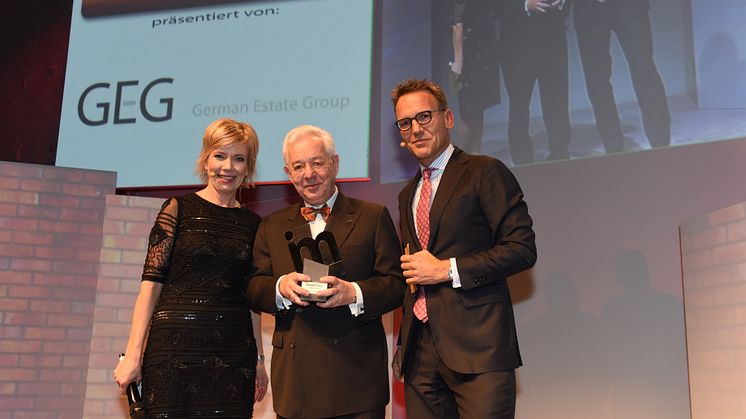 Christoph Kahl, Jamestown  US-Immobilien, Köln, erhält den Lifetime Award 