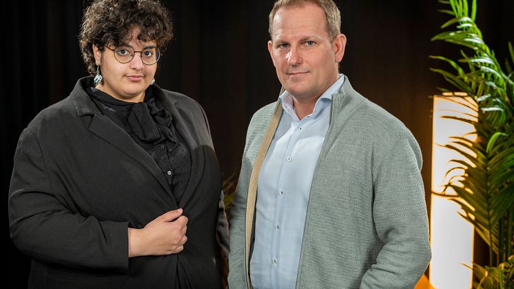 Inas Hamdan och Dan Ivarsson