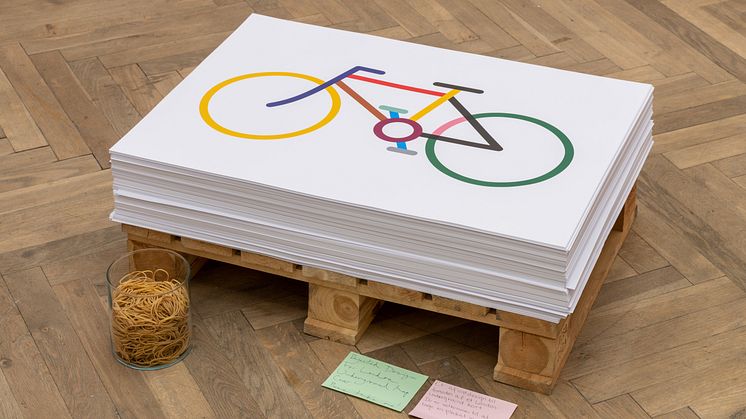 Jeremy Deller, Rejected Tube Map Cover Illustration, 2007