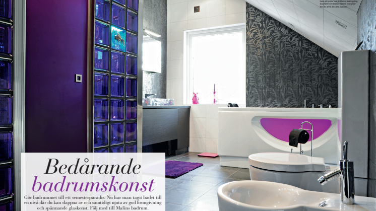 Bedårande badrumskonst