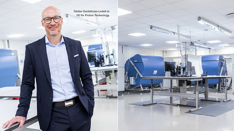Stefan Gustafsson-Ledell är VD för Proton Technology