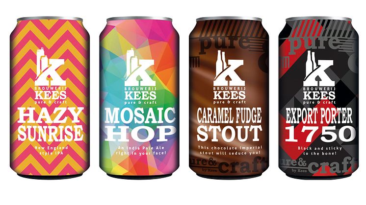 Nu finns två sorters IPA, en stout och en porter från den nederländske ölmakaren Kees Bubberman att beställa från Systembolagets beställningssortiment. Det är Hazy Sunrise, Mosaic Hop, Caramel Fudge Stout och Export Porter 1750.