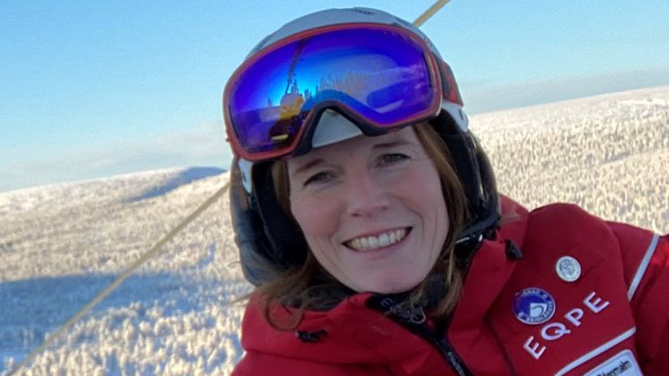 Marie Stenmalm, manager of SkiStar's ski school in Sälen