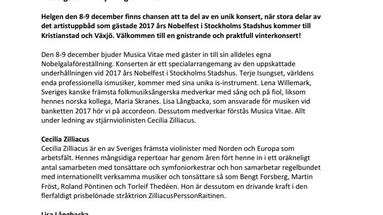 Nobelgala – En hyllning till vintern