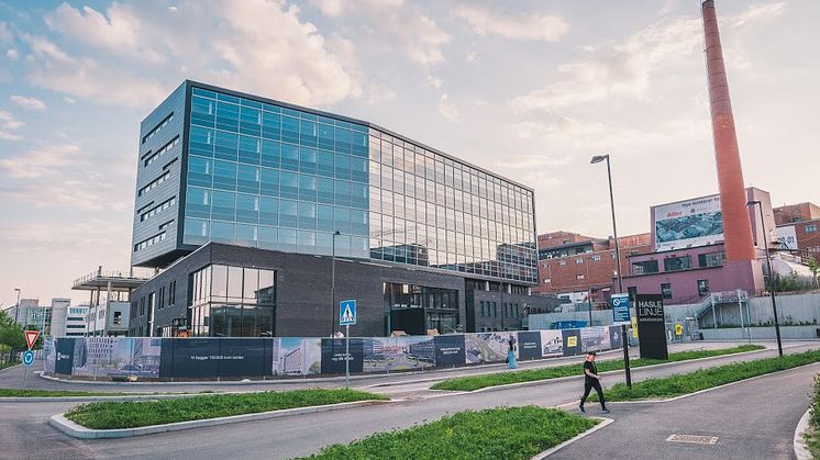 COWIs nye hovedkontor, Portalbygget på HasleLinje.