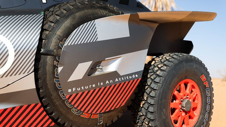 Audi RS Q e-tron - Dakar test Morocco (okt2023)