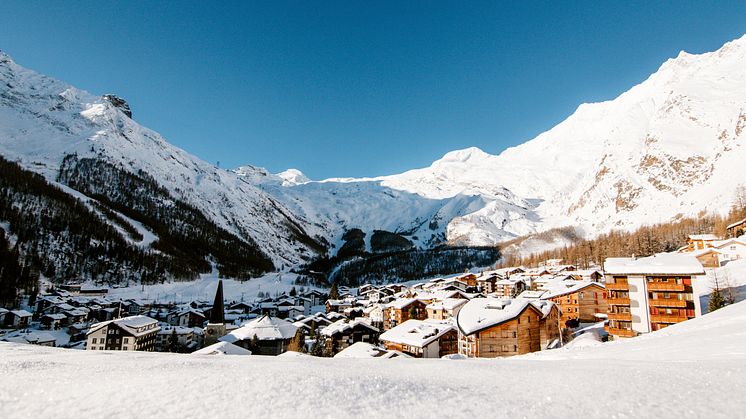Saas-Fee im Winter