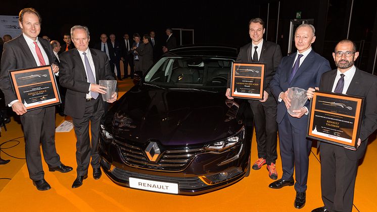 Renault mottok 3 prestisjetunge priser