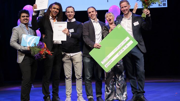 Woshapp vann priset Game Changer. Fotograf: Victor Ackerheim