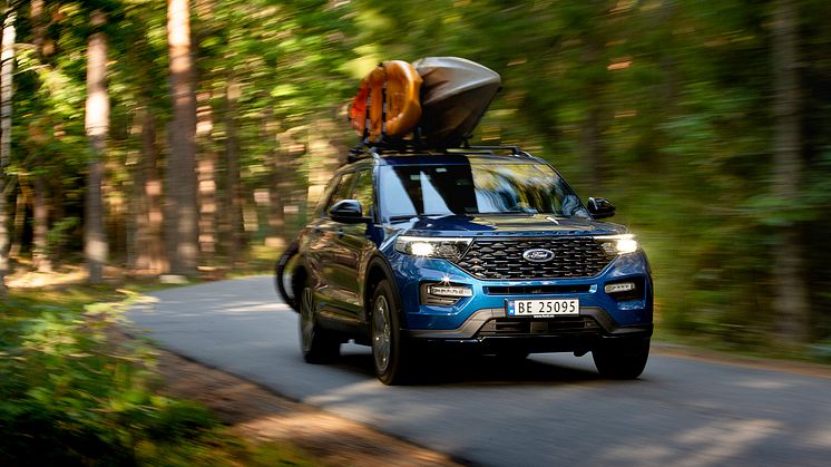 Ford Explorer ladbar hybrid Hove 2020 komoot