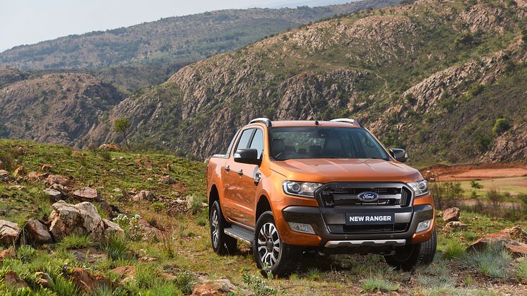 Pickup til det grove og til det sjove: Ford Ranger med nyt design, mere sikkerhed og flere kræfter