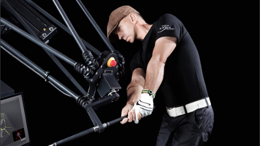 Golfträning med golfrobot från IselGermany