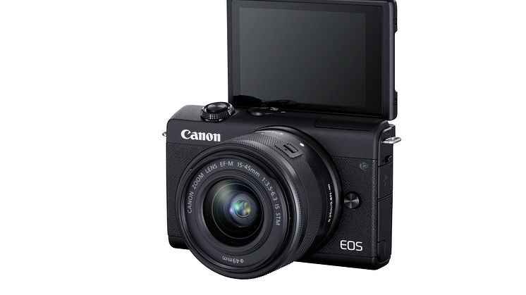 EOS M200_Front_EF-M15-45mmF3.5-6.3ISSTM