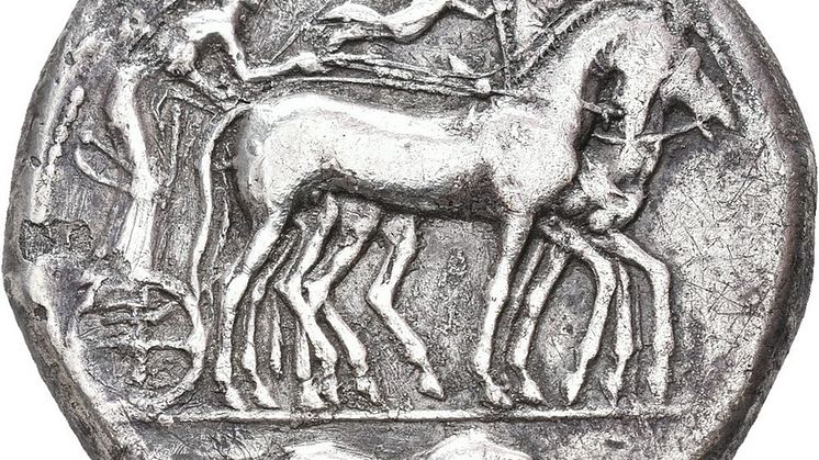 Syrakus-myntens forside