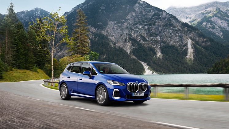 Helt nye BMW 2-serie Active Tourer: Allsidige plug-in hybrider med opptil 80 km elektrisk rekkevidde