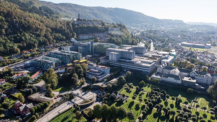 Flyfoto Haukeland universitetssjukehus