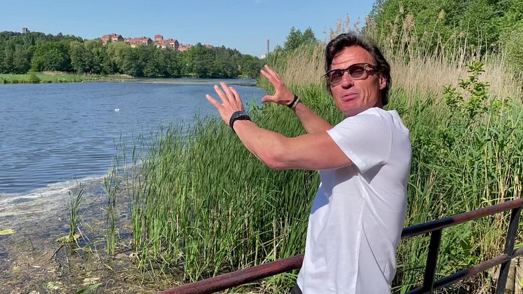 Petter Stordalen berättar om projektet.