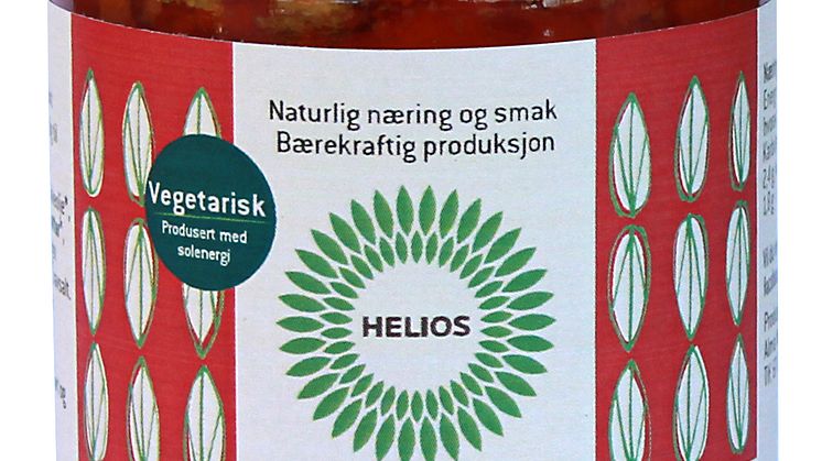 Helios rød pesto piccante økologisk 130 g