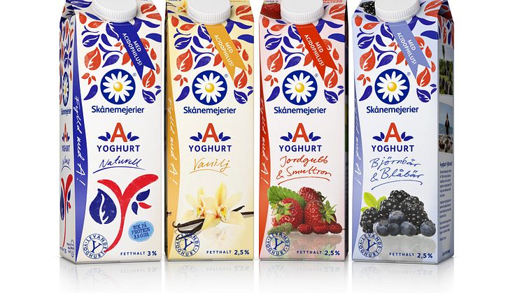 Skånemejerier laddar yoghurten med A