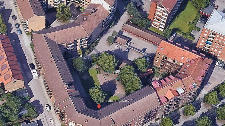Hustak på Hebsakckersgatan får solceller