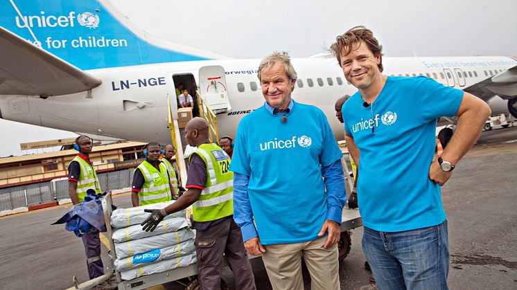 Norwegian and UNICEF to fly emergency aid to Syrian refugees 
