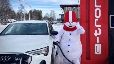 Mobil laddstation elbil Sveg