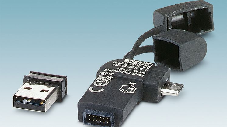 Bluetooth-adapter for datautveksling med mobilt sluttutstyr