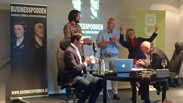 Recond Concept vinnare i Sveriges största entreprenörspodd