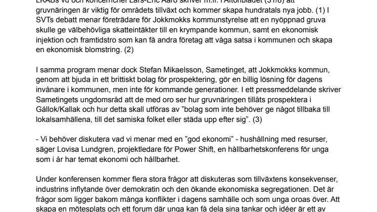 Är gruvdrift i Kallak ekonomiskt hållbart?