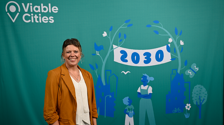 Anna Thore (S), Vatten- och miljönämndens ordförande på European Viable Cities den 8 december. 