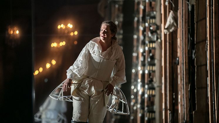 Ann Hallenberg i Ariodante på Drottningholms Slottsteater 2019.